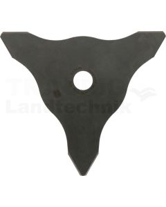 3-Zahn Dickicht-Mulchmesser