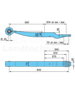 Lenkerfeder BPW 05.082.14.02.2