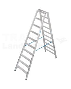 Doppelleiter 2x10 Stufen R13