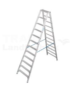 Doppelleiter 2x12 Stufen R13