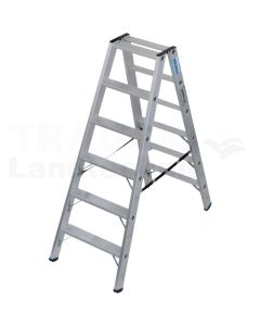Doppelleiter 2x6 Stufen 225kg