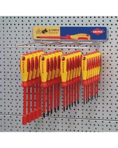 Schraubendreher-Display f.Lochplattenw.