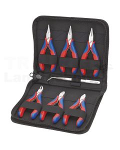 KNIPEX Elektronikzangen-Set 7-teilig