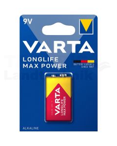 Longlife Max Power 9V