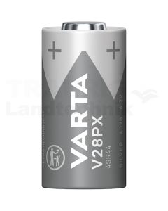 Silver Cylindrical V28PX/4SR44