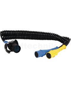 Traileradapterkabel 15pin 24V-S/N MB