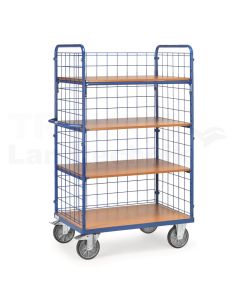 Etagenwagen mit Drahtgitter