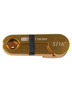 Scheren-Entriegler, Alu gold, 5/16"