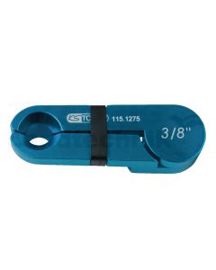 Scheren-Entriegler, Alu blau, 3/8"