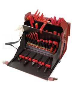 Profi Elektriker-Werkzeugkoffer, 53-tlg.