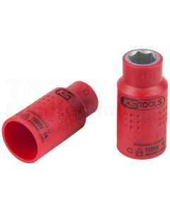 3/8" Isolierte Stecknuss, 10mm
