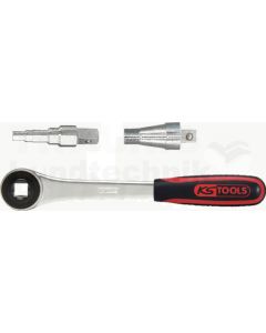 Gas-Stufenschlüssel-Satz 3/8" - 1"