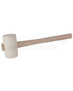 Gummihammer weiss, 500g