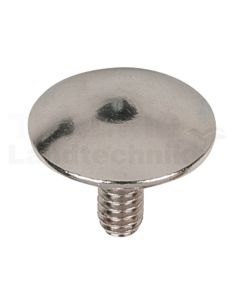 Metallkopf, gewölbt