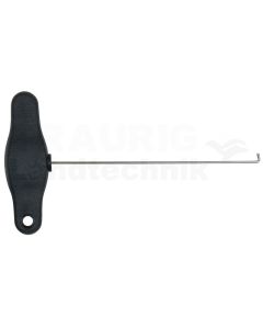 Zughaken für Kopfstützen, Länge 172 mm