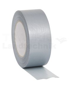 Gewebeklebeband, silber, 50 mm x 50 m