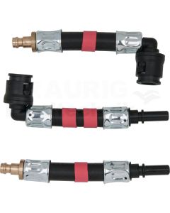 Adapter-Satz 3-tlg. SAE 8 x 20 mm (rot)