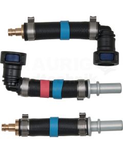 Adapter-Satz 3-tlg. Ø6,0 mm (hellblau)