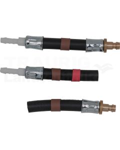 Adapter-Satz 3-tlg. 11,8 x 25 mm (braun)
