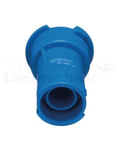 Deckel-Prüfadapter, blau, R123 / R125
