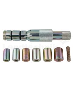 Kupplungs-Zentrier-Werkzeug-Satz Ø 24,0 - 36,0 mm mit Zentrierhülsen, 9-tlg.