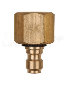 Adapterstück M12x1,5 Innengewinde und 1/4" Schlauchanschluss