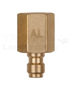 Adapterstück M8x1,0 Innengewinde und 1/4" Schlauchanschluss