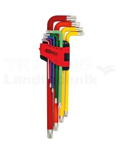 Vielzahn (XZN®)-Winkelstiftschlüssel-Satz, XL, 9-t