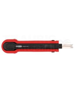 Kabel-Entriegelungswerkzeug für Flachsteckhülsen 0