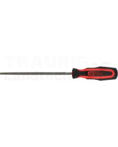 Rundfeile, DIN 7261, form F, 200mm Hieb1
