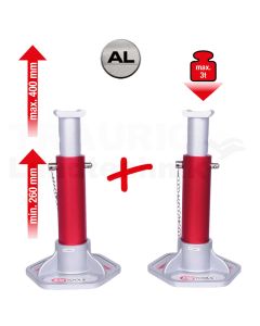 Aluminium-Unterstellbock-Set