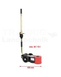 Lufthydraulischer Wagenheber 30 t / 15 t