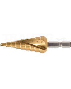 1/4" HSS-TiN Stufenbohrer-Bit
