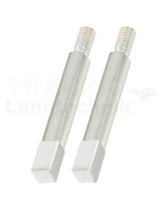 Vierkantadapter, 8mm, 2er Pack