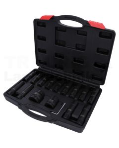 3/4"+1" Kraft-Wechselbit-Satz, 16-tlg.