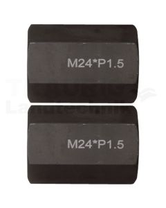 Gewindeadapter-Satz M24x1,5x65mm, 2-tlg.