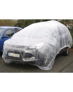 Kunststoffgarage, transparent, 6,5x3,5 m