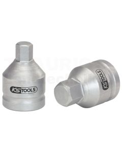 3/4" Kraft Bit Stecknuss InnenSK, kurz