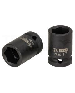 1/2" SK Kraft Stecknuss, kurz, 15mm