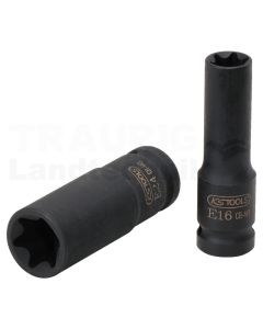 1/2" TX-E-Kraft-Stecknuss, lang, E18