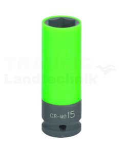 1/2" Alufelgen Kraft Stecknuss lg, 15mm