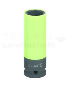 1/2" Alufelgen Kraft Stecknuss lg, 19mm