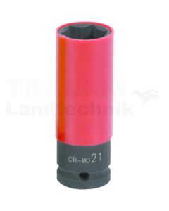 1/2" Alufelgen Kraft Stecknuss lg, 21mm