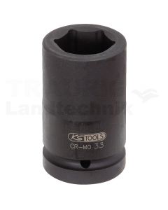 1" 6kant-Kraft-Stecknuss,lang,95mm