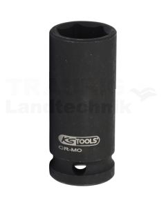 1.1/2" Sechskant-Kraft-Stecknuss, lang, 60mm