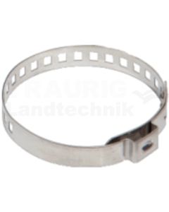 Edelstahl-Schellen, Ø 19-50mm, 100-er Pack