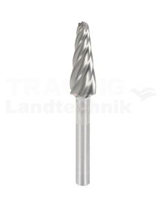 Frässtift Rund-Kegelform lang