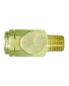 1/4' Messing-Druckluft-Regulier. 11x13mm