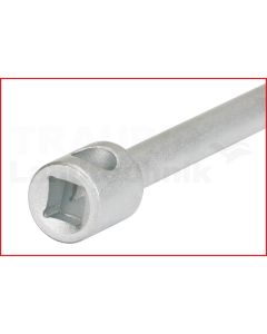 3/8" Zündkerzen-Stecknuss mit Gelenk, lang, 14mm