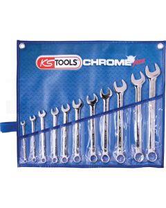 CHROME+Ringmaulschlüssel Satz